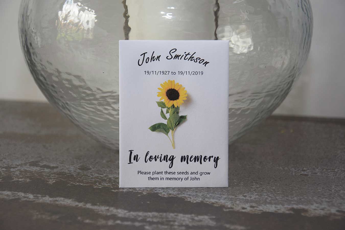 Sunflower Funeral Seeds Flower - Image 4
